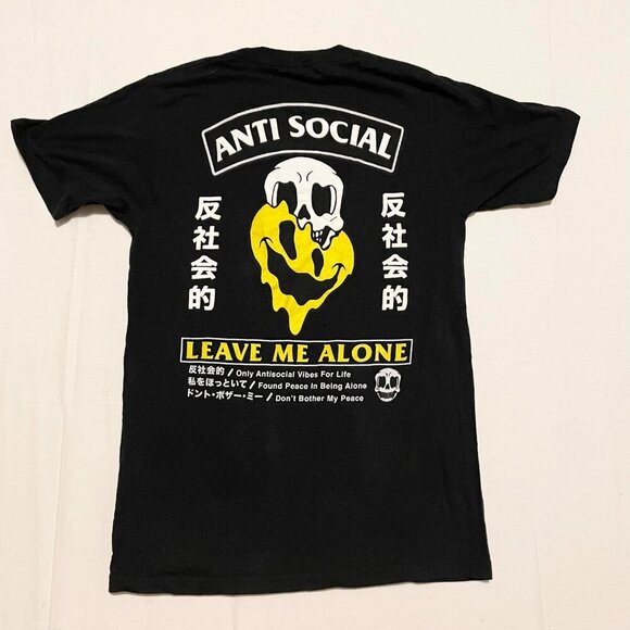 Eighty Eight Brand Anti Social T Shirt Womens Size Small Tee - Picture 9 of 16